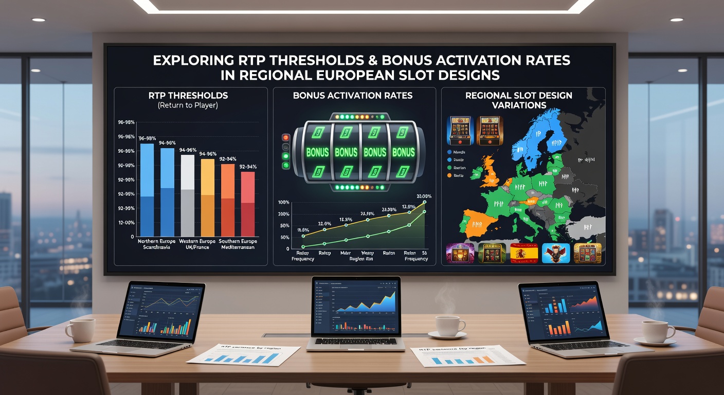 Detailed view of bonus feature interface in a European themed slot game showing activation metrics
