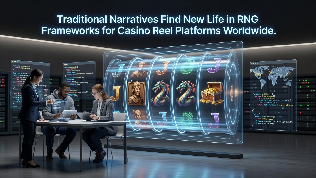 Traditional narratives integrated into modern casino reel platforms with RNG frameworks